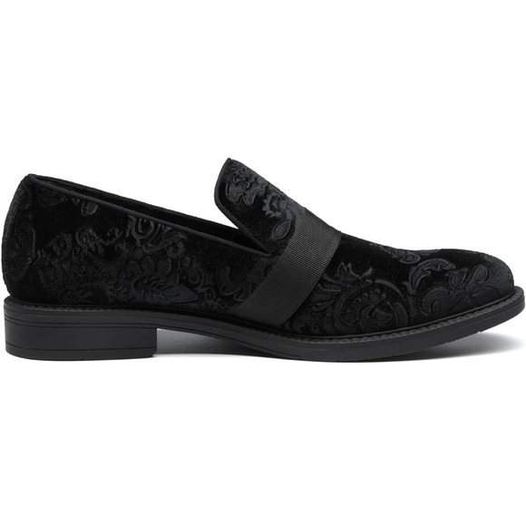 Elegant Black Men's Loafers - Picture 3 of 6